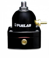 Fuelab Fuel Pressure Regulator -06 Inlet/Outlet Black - 51502-1